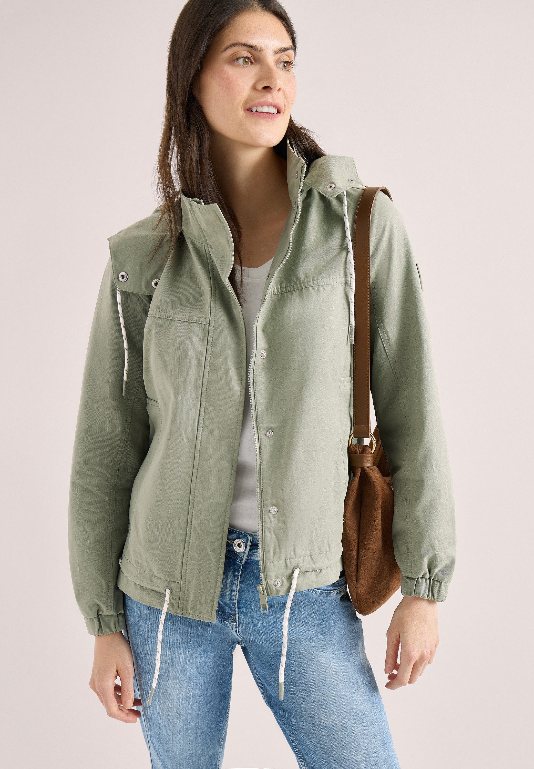 CECIL Outdoorjacke im Hoodie-Style