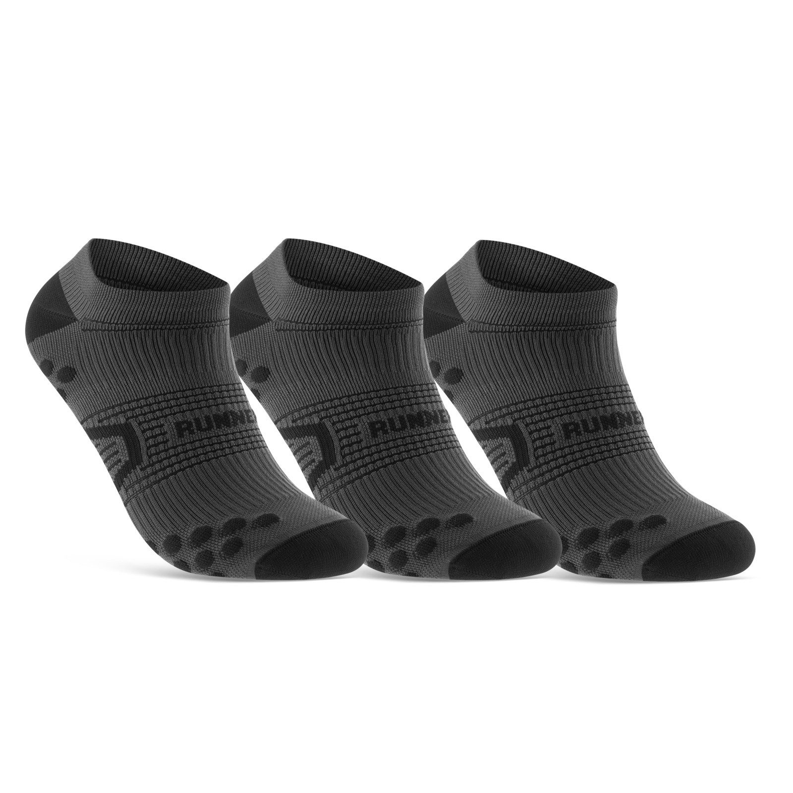 sockenkauf24 Laufsocken low Cut Sportsocken für Herren & Damen Laufsocken kurz (3-Paar) Atmungsaktive Running Socks 50203P WP