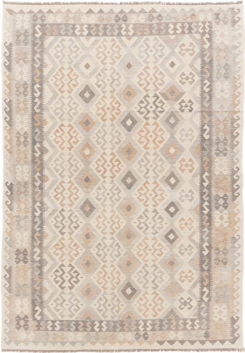 Orientteppich Kelim Afghan Heritage 208x289 Handgewebter Moderner Orientteppich, Nain Trading, rechteckig, Höhe: 3 mm