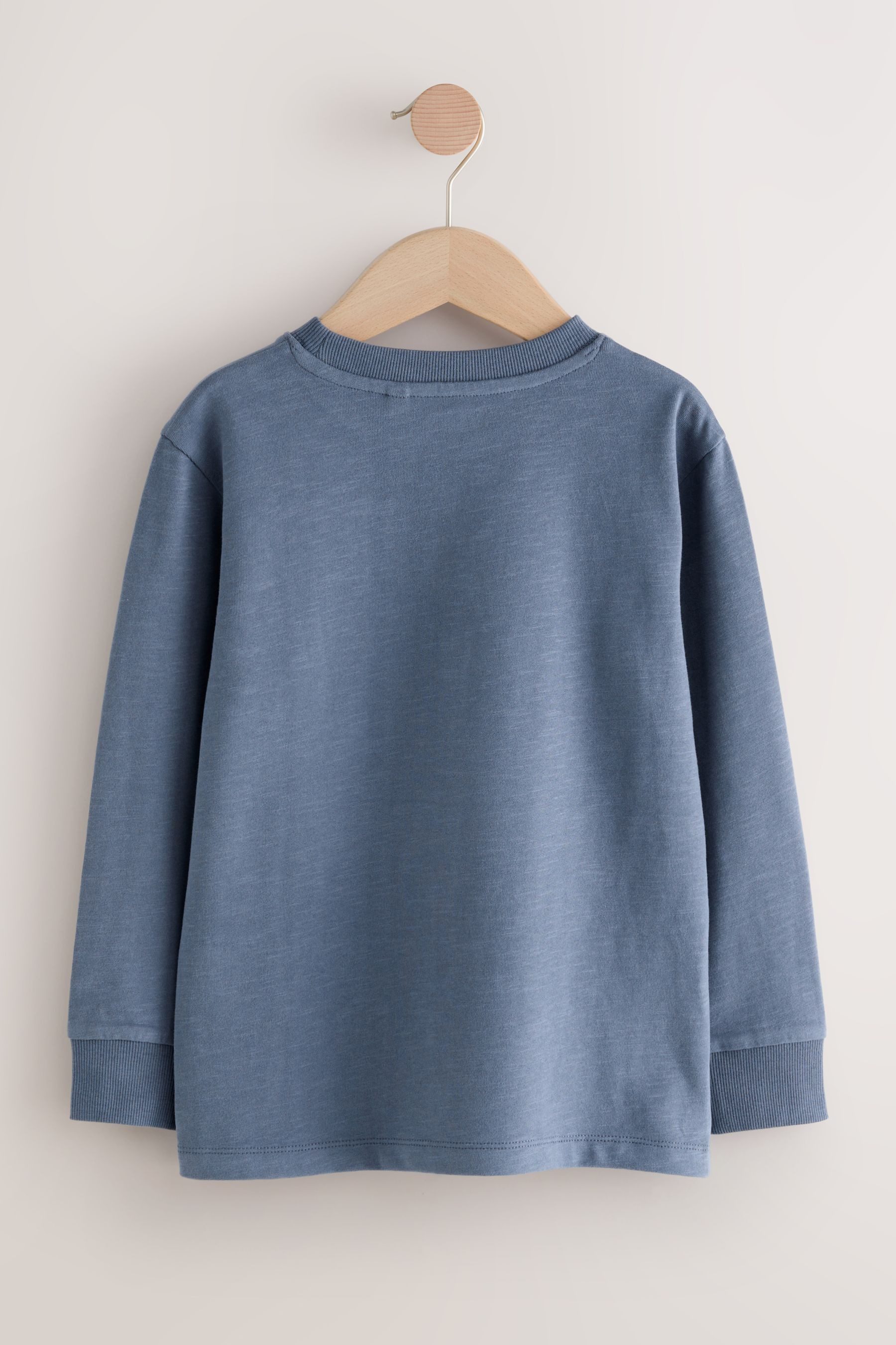 Next Langarmshirt Bequemes Langarm-T-Shirt (1-tlg) günstig online kaufen