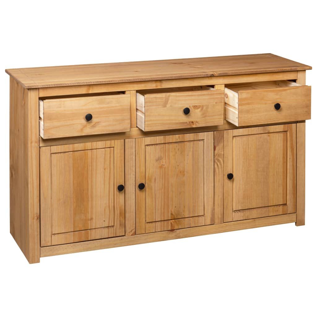vidaXL Sideboard NA Sideboard 135x40x80 cm Massivholz Panama-Kiefer