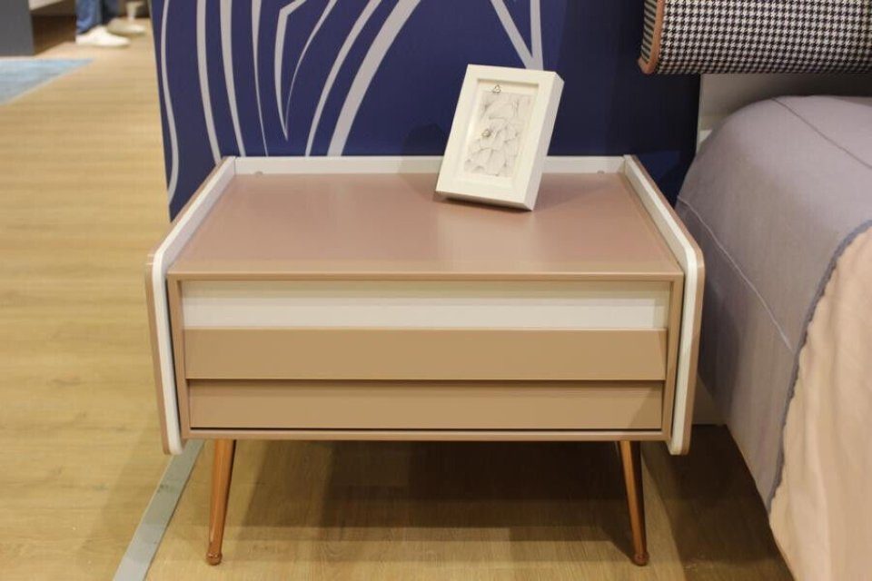 JVmoebel Nachttisch Design Nachttisch Konsole Beistell Luxus Konsolen Tische Holz