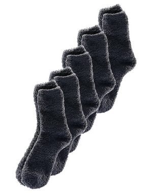 Lavana Kuschelsocken (Packung, 5-Paar) ideal als Hausschuhersatz