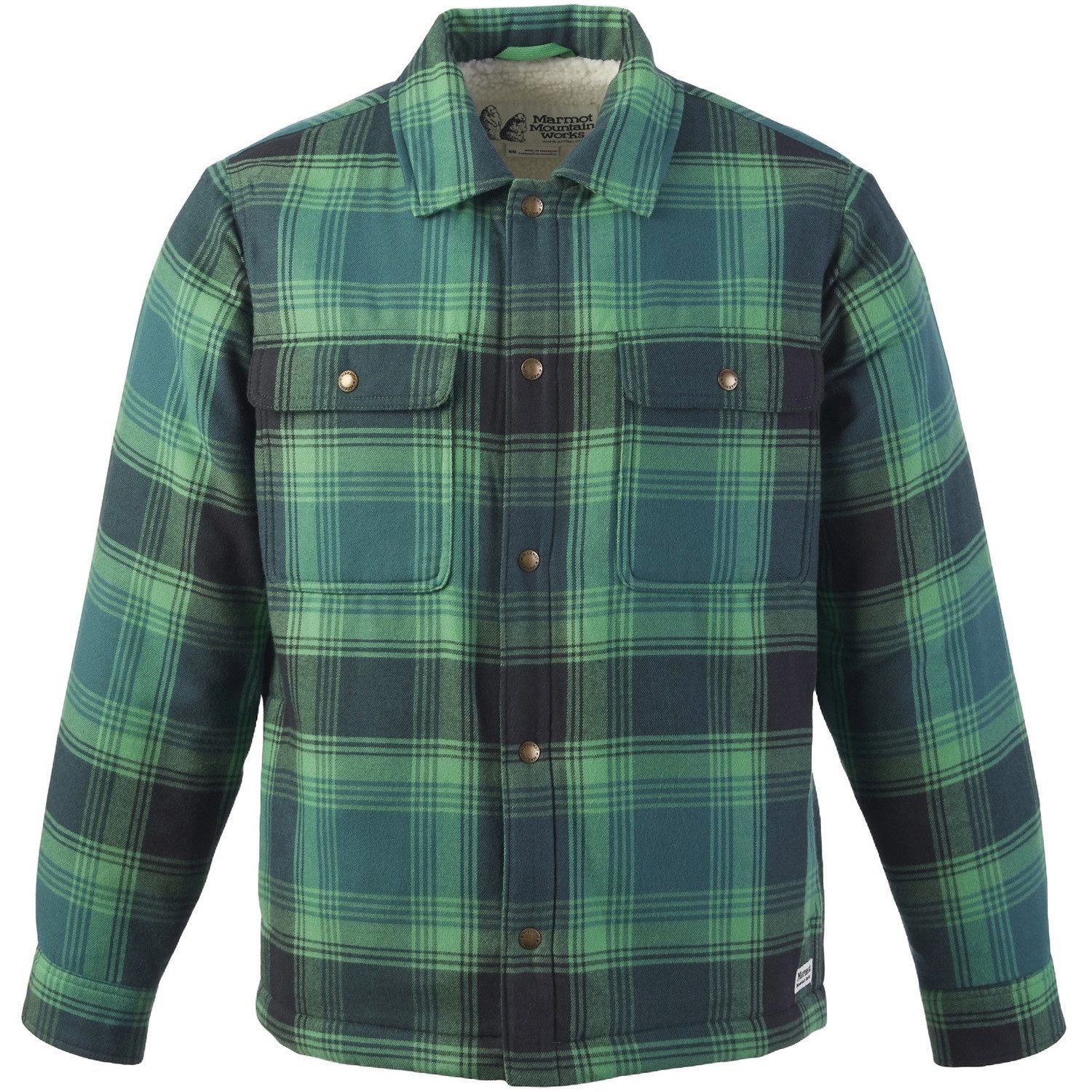 Marmot Funktionsjacke Jacke M RIDGEFIELD SHERPA FLANNEL SHIRT JACKET