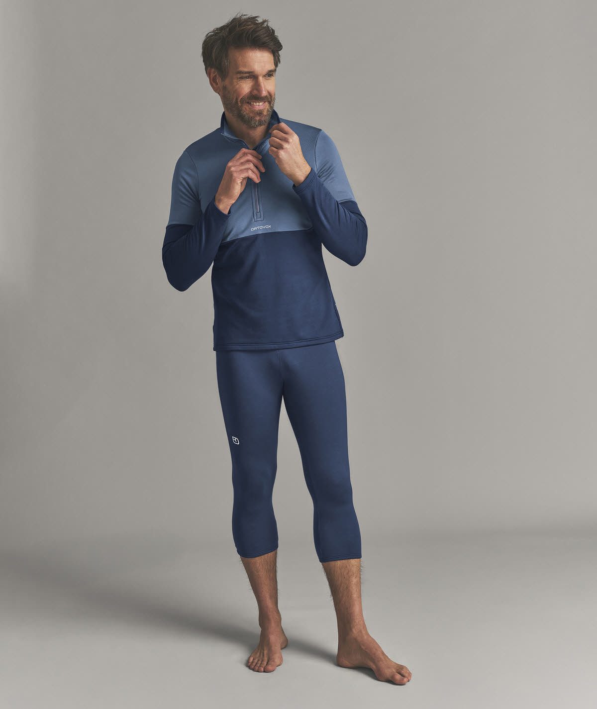 Ortovox Fleeceshirt FLEECE LIGHT ZIP NECK M