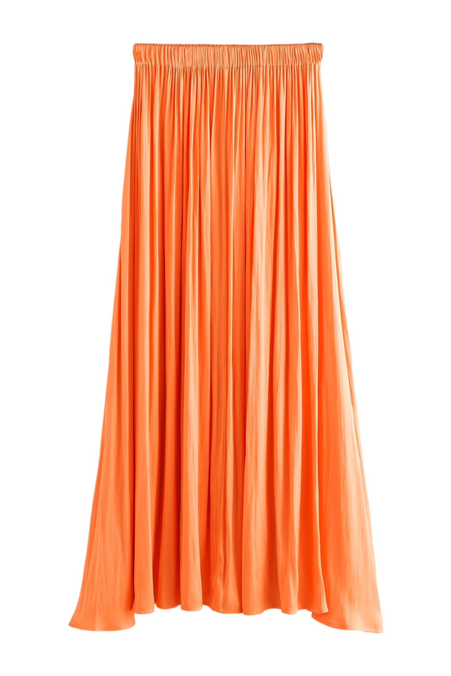 Next Maxirock Plissierter Maxirock aus Satin günstig online kaufen