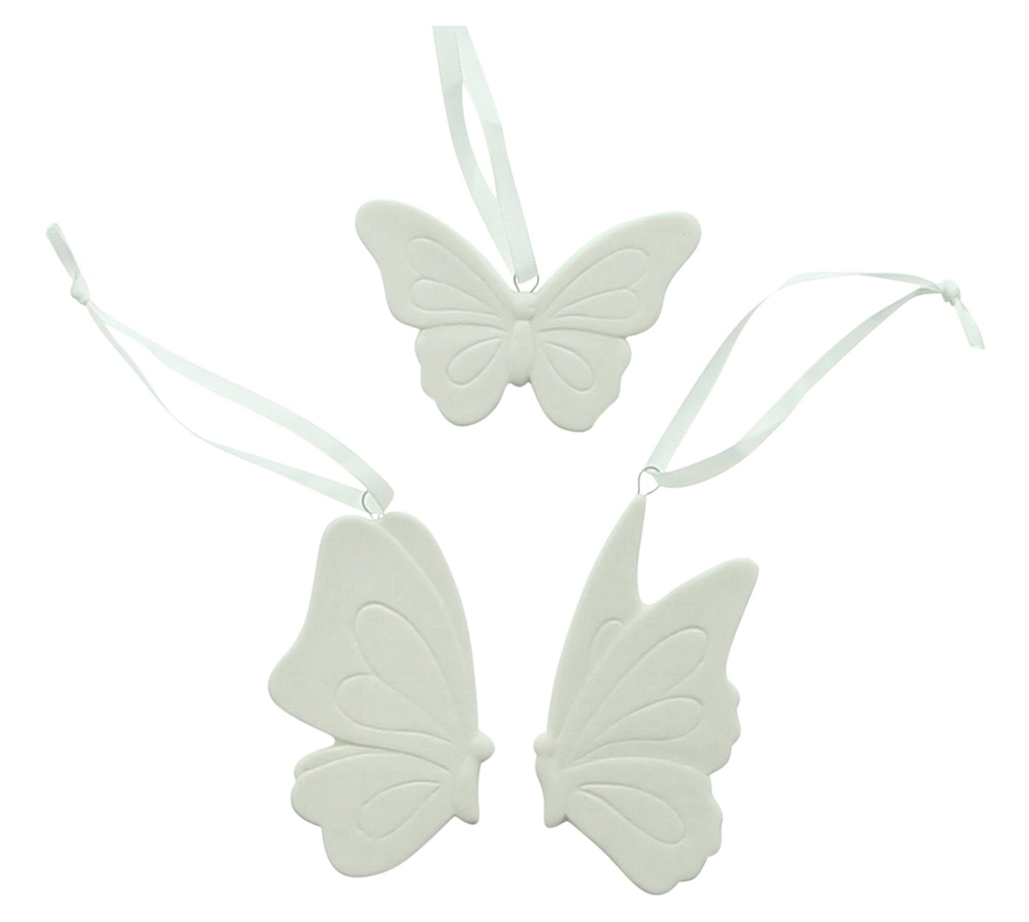 Dekoleidenschaft Dekohänger "Schmetterling" verschiedene Modelle, Frühlingsdeko zum Aufhängen (5 St., 12 St., oder 12 St. im Set), Fensterdeko hängend, Hängedeko, Fensterschmuck, Hängedekoration