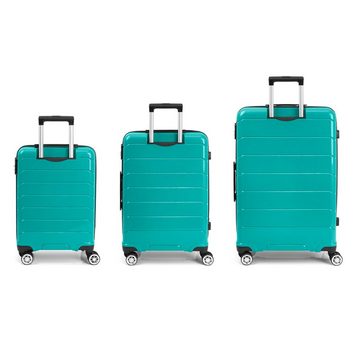 Gabol Trolleyset Midori, 4 Rollen, (3-teilig, 3 tlg), Polypropylen