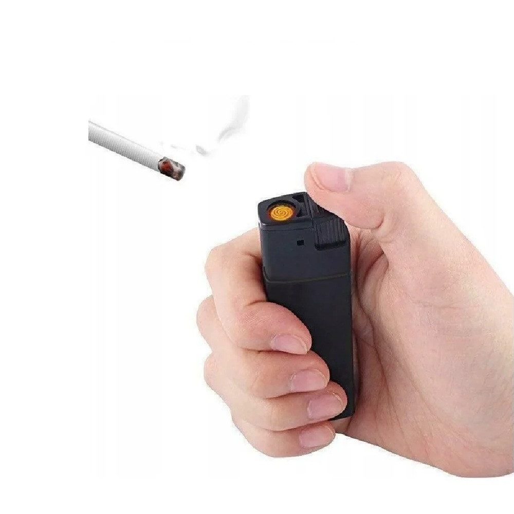 SpionProfi Überwachungskamera 32GB Mini Kamera FULL HD Usb Feuerzeug Video Ton Aufnahme Überwachung (Innenbereich, Außenbereich, 1-tlg., 32GB Feuerzeug versteckte Kamera Spycam Spion Haus Mini Cam)