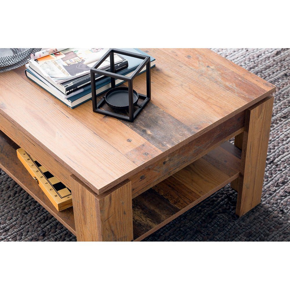 trendteam Couchtisch, Wohnzimmertisch Sofatisch Beistelltisch Holztisch Old günstig online kaufen