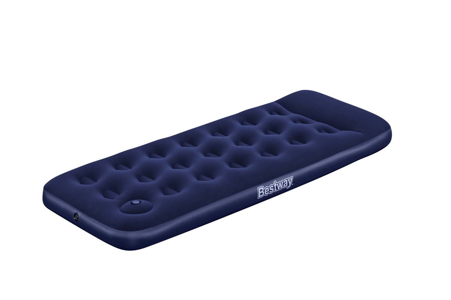 Luftbett Single mit integrierter Fußpumpe 185 x 76 x 28 cm