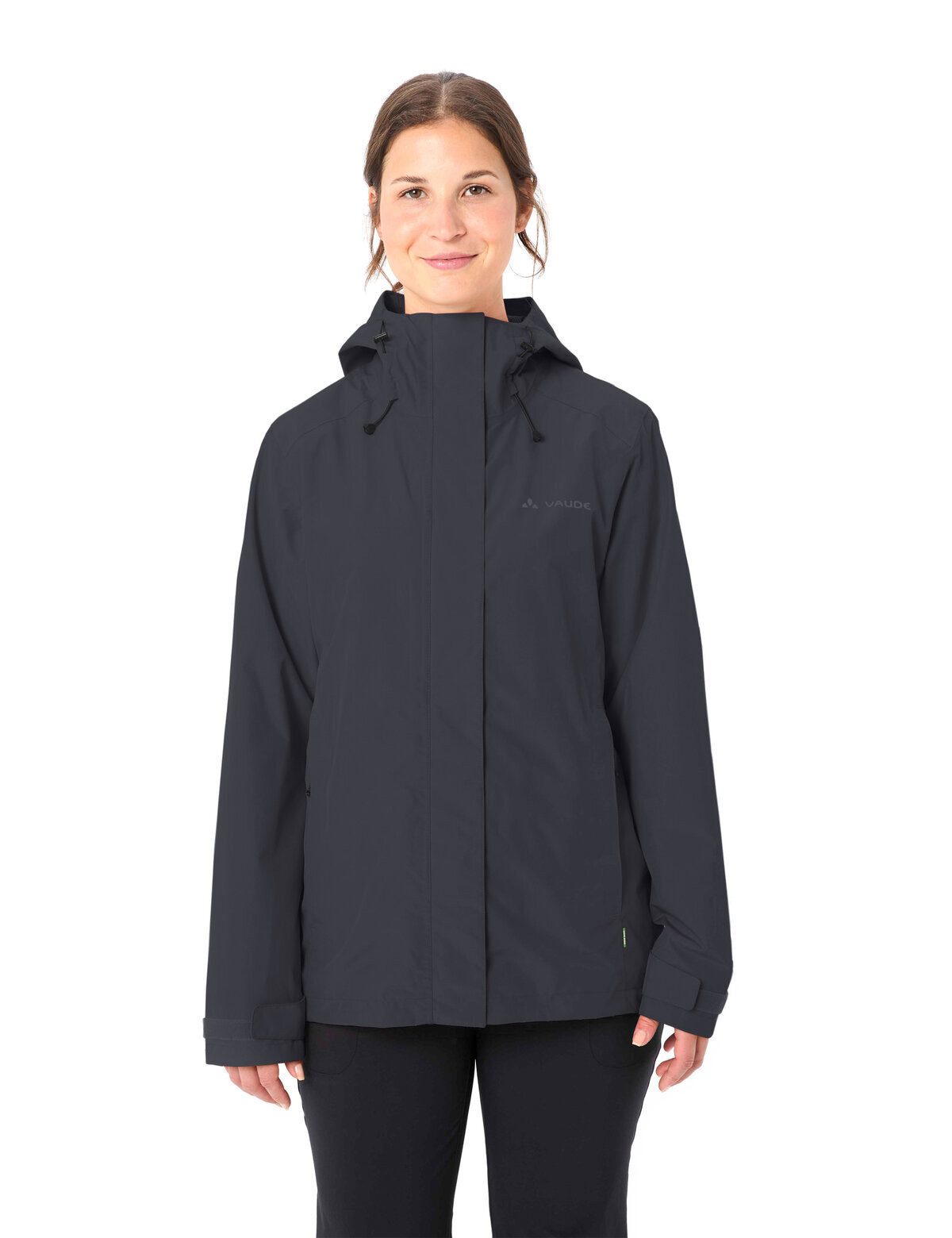 VAUDE Outdoorjacke Women's Strathcona Jacket (1-St) Outdoorjacke für Damen, atmungsaktiv, wasserdicht, winddicht