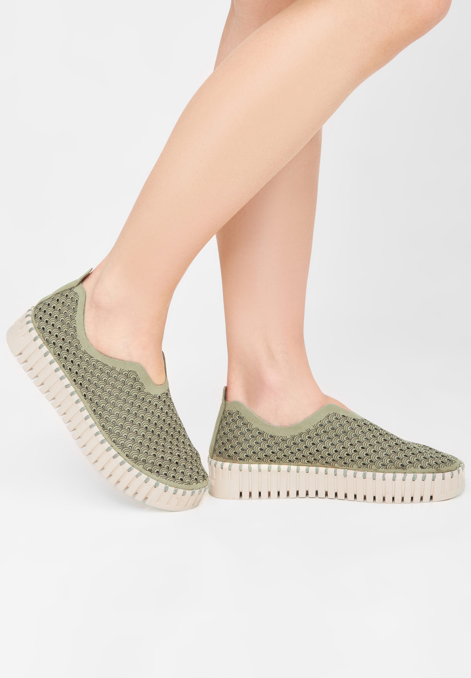 Ilse Jacobsen TULIP3373 Sneaker Modische Plateausohle, Naturkautschuksohle, hoher Tragekomfort