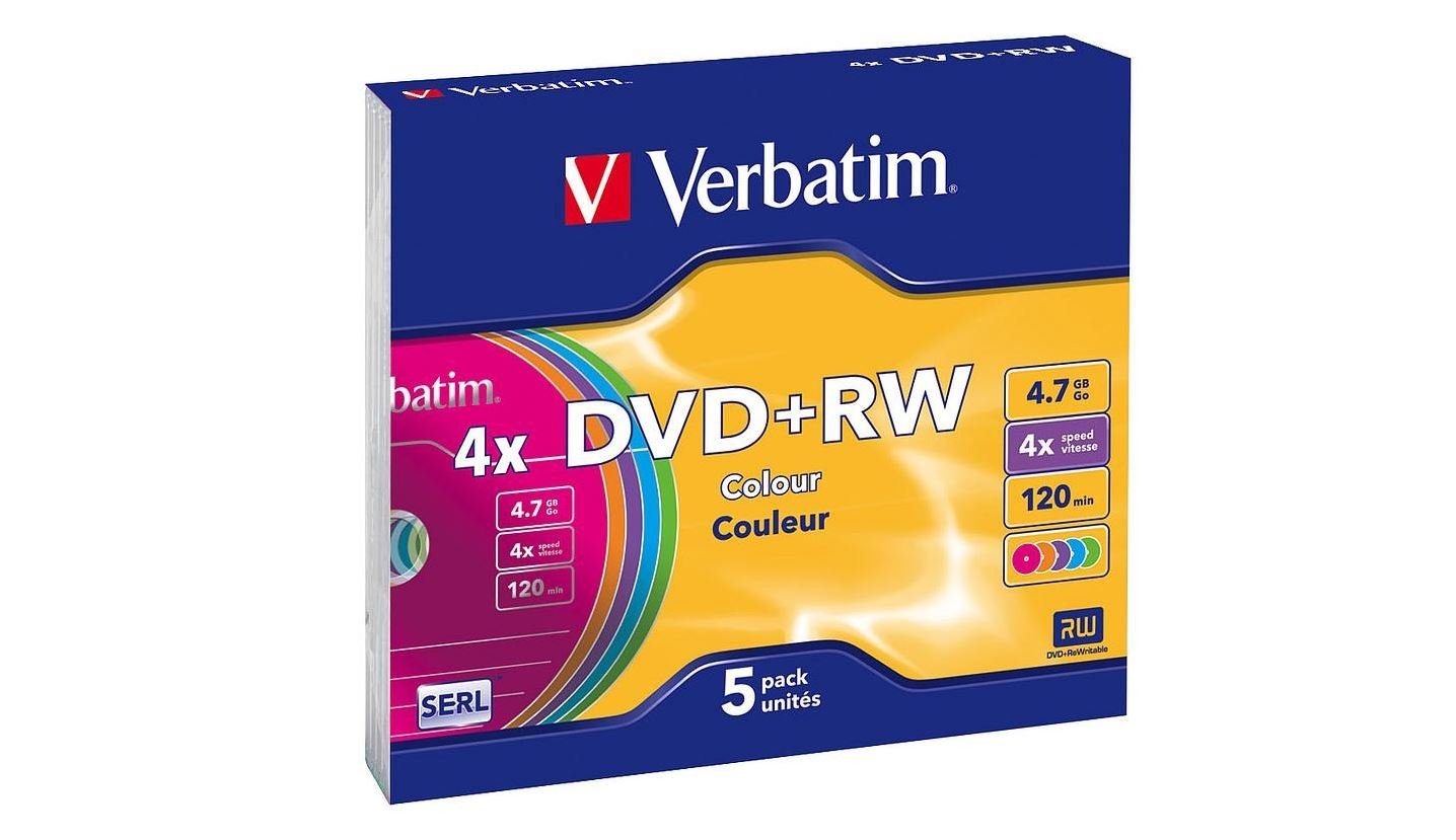 Verbatim DVD-Rohling DVD-RW SERL 4.7GB