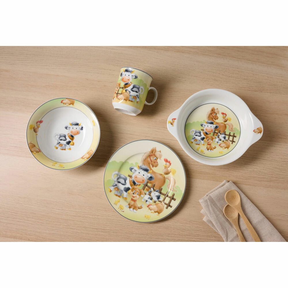 Ritzenhoff & Breker Kinderbecher Hoftiere 270 ml, Porzellan