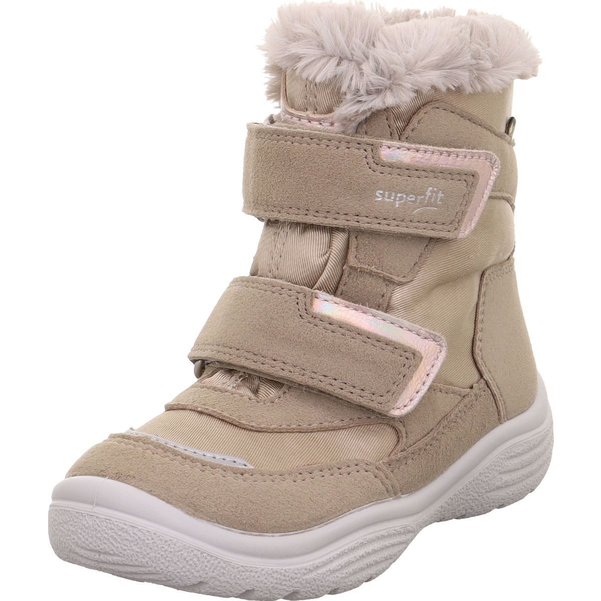 Superfit Crystal Winterstiefel Wasserdichte Mädchen-Boots mit warmem Innenfutter und schimmerndem