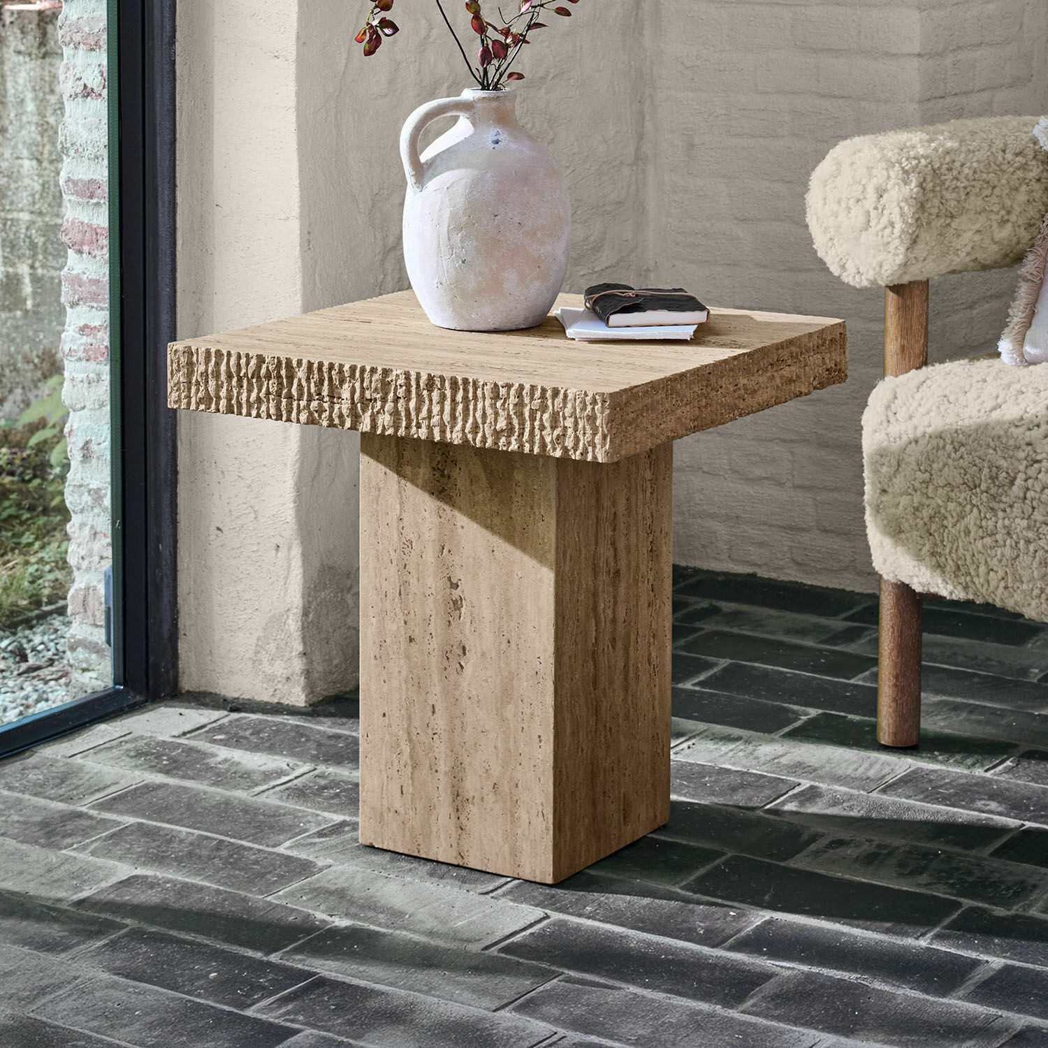 Mirabeau Beistelltisch Beistelltisch Gainsbury beige