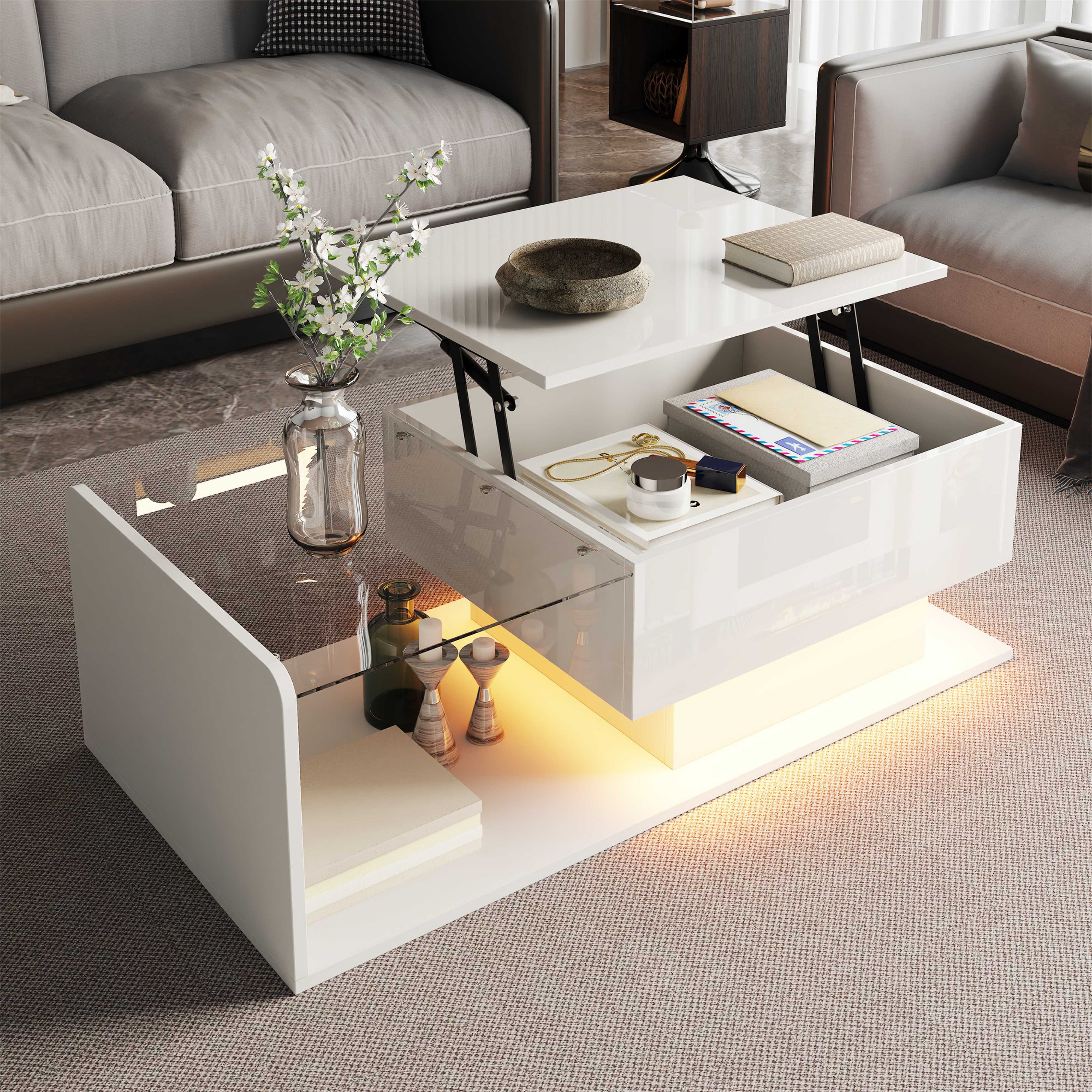 BlingBin Couchtisch (1-St., Höhenverstellbarer Couchtisch mit günstig online kaufen