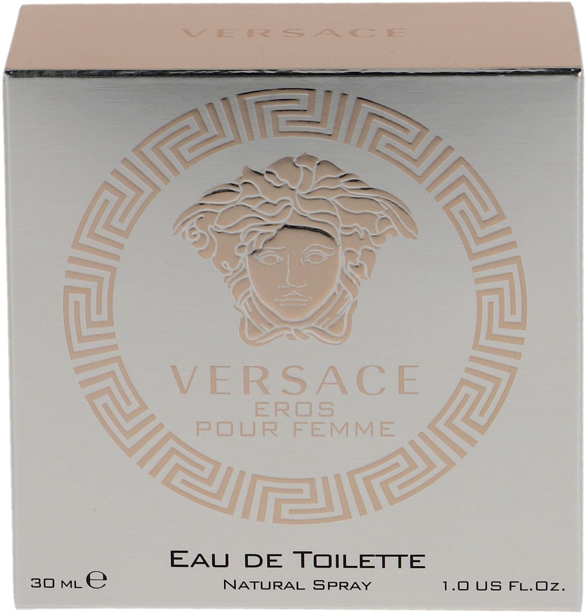 Versace Eau de Toilette EROS POUR FEMME EDT, mit sinnlicher Frische