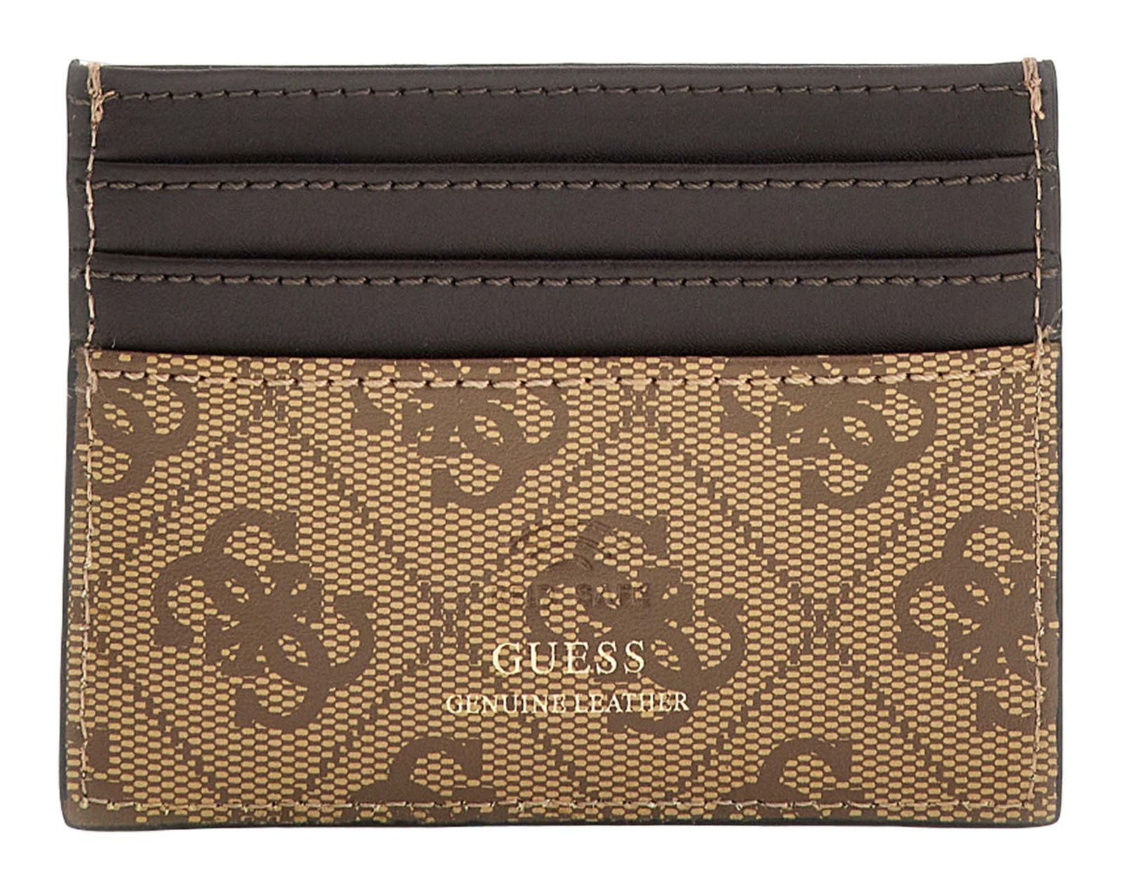 Guess Kartenetui Card Case, aus echtem Leder günstig online kaufen