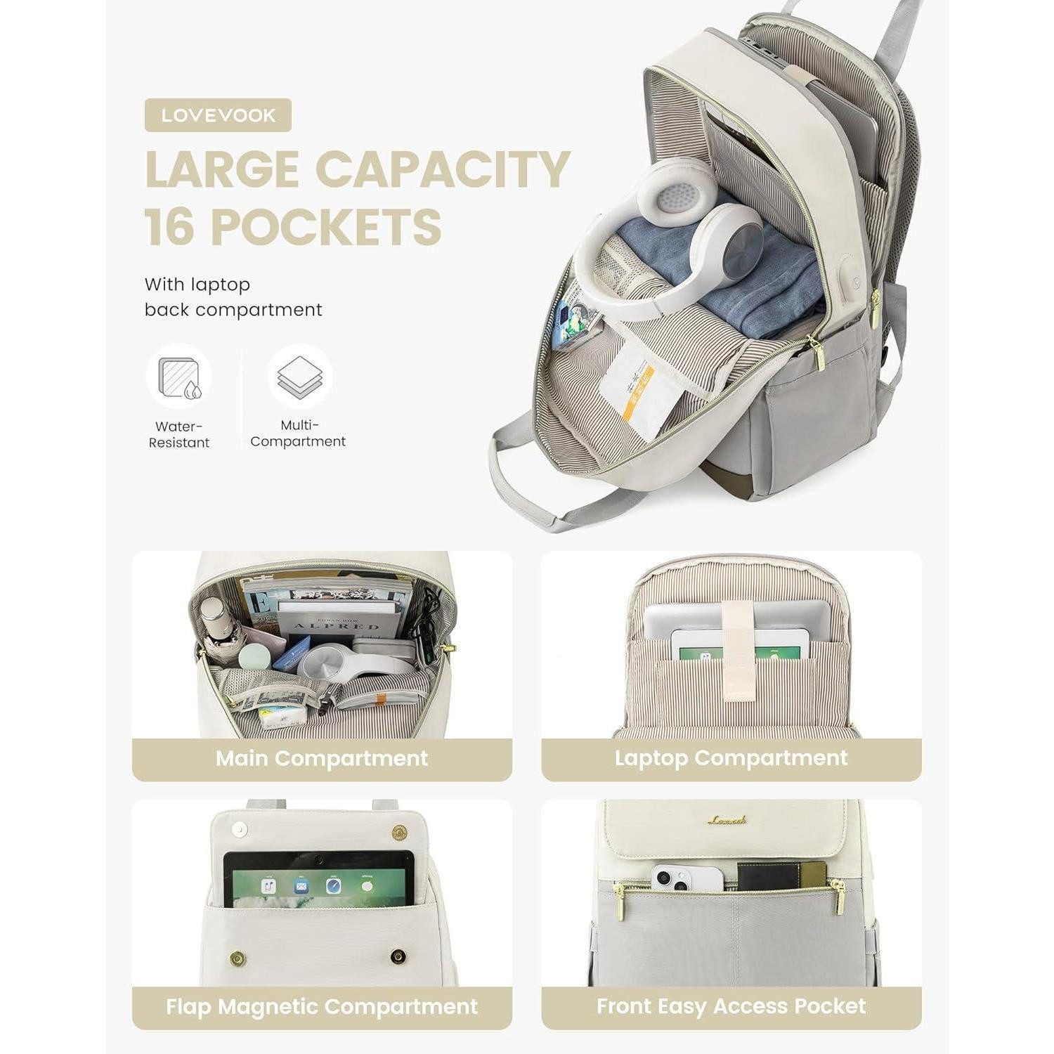 LuxusKollektion Schulrucksack Rucksack Damen Schulrucksack Teenager günstig online kaufen