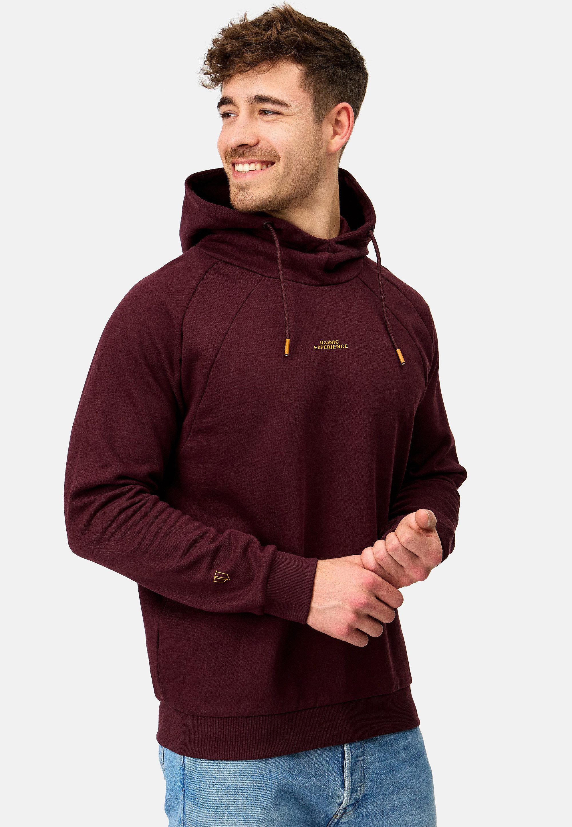 Hoodie Herren Virginia Sweatshirt Kapuze Herrenhoodie