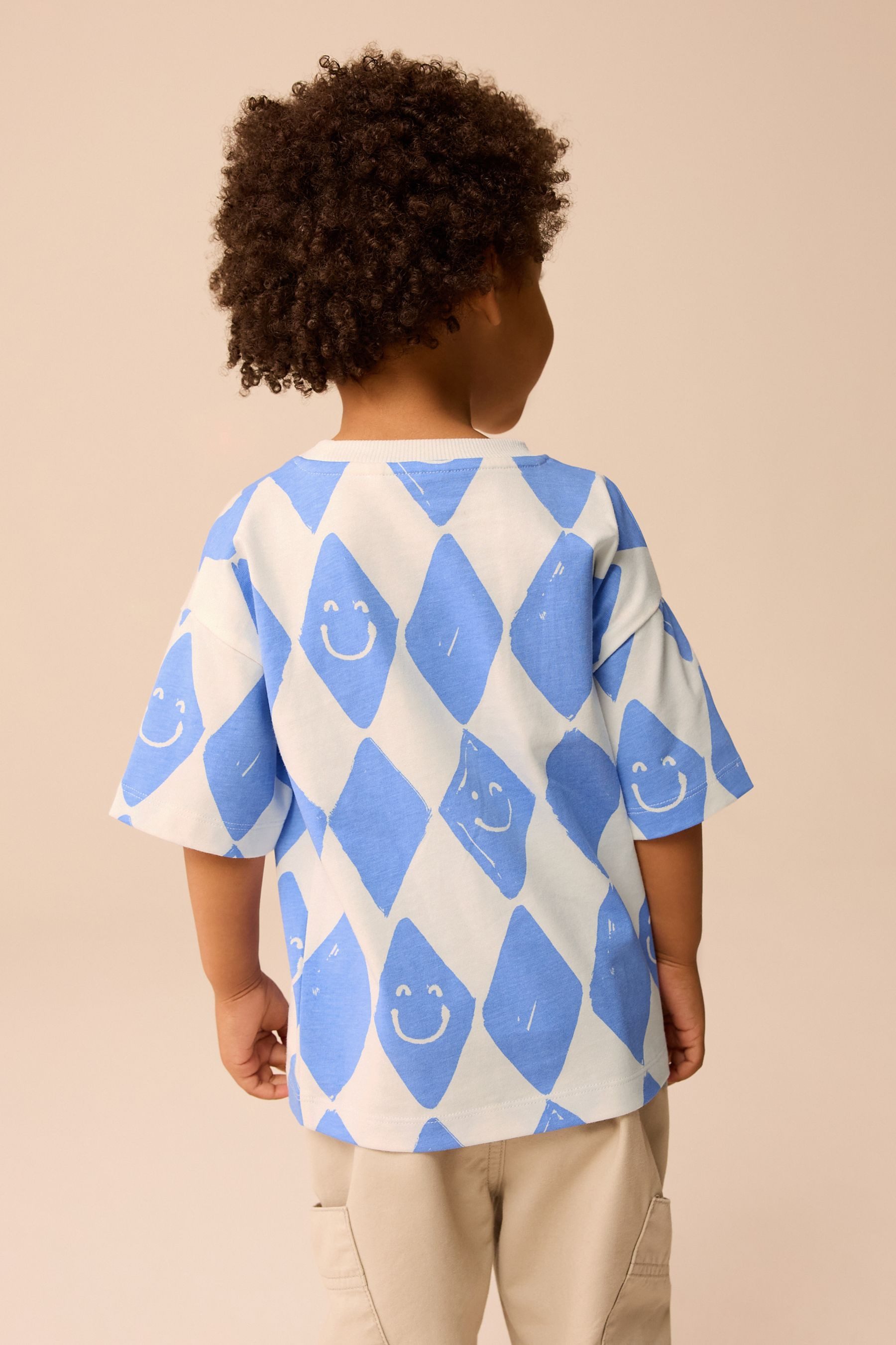 Next T-Shirt Kurzarm-T-Shirt mit durchgehendem Print günstig online kaufen