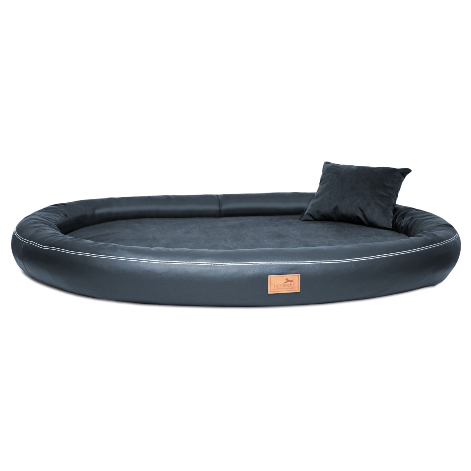 Tierbett tierlando® Orthopädisches Hundebett GILBERT ORTHO Soft LATEX Velours K