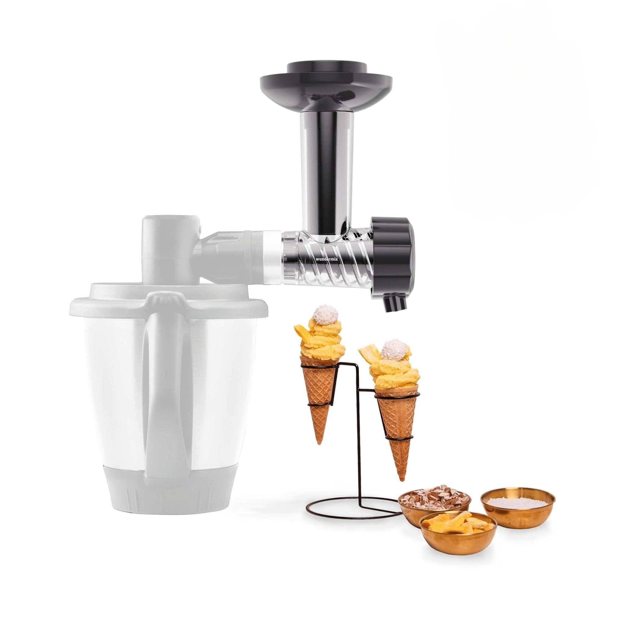 Wundermix Eisbereiteraufsatz, Zubehör für WunderCentix, Kitchen Aid