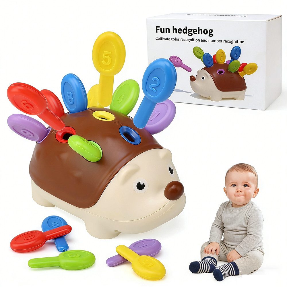 Zaewry Lernspielzeug Steckspiel für Kinder ab 36 Monaten,Motorikspielzeug,Geschenk, Montessori Spielzeug, Kreativ Lernspielzeug,Hand-Auge-Koordination