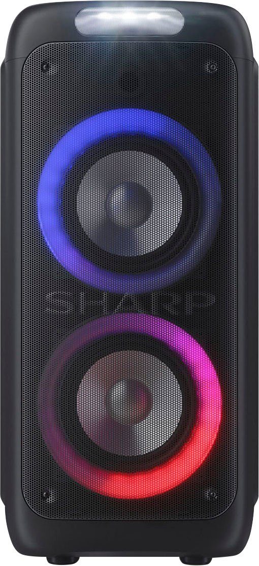 Sharp PS-949 Stereo Bluetooth, Bluetooth, W) AVRCP 132 (A2DP Party-Lautsprecher Bluetooth