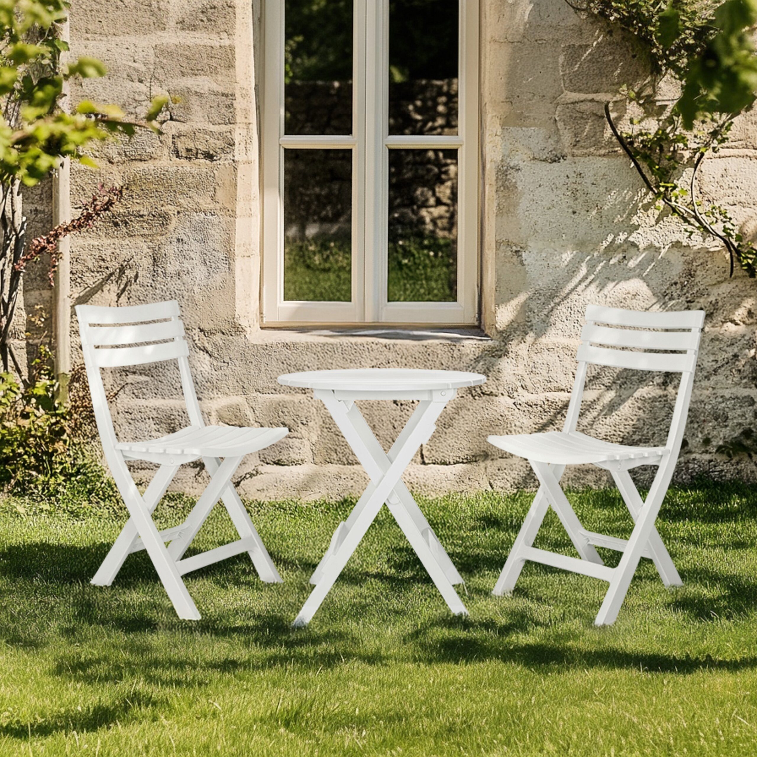 hjh LIVING Klapptisch TRAVANO T Tisch klappbar H/B/T: (1 St), Campingtisch klappbar, Gartentisch wetterfest