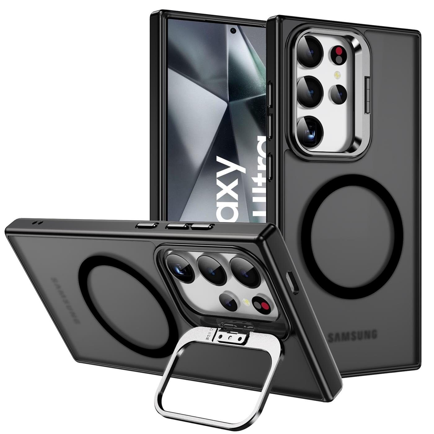 Handyhülle Hybrid Luxury Handy Case für Samsung Galaxy S24 Ultra