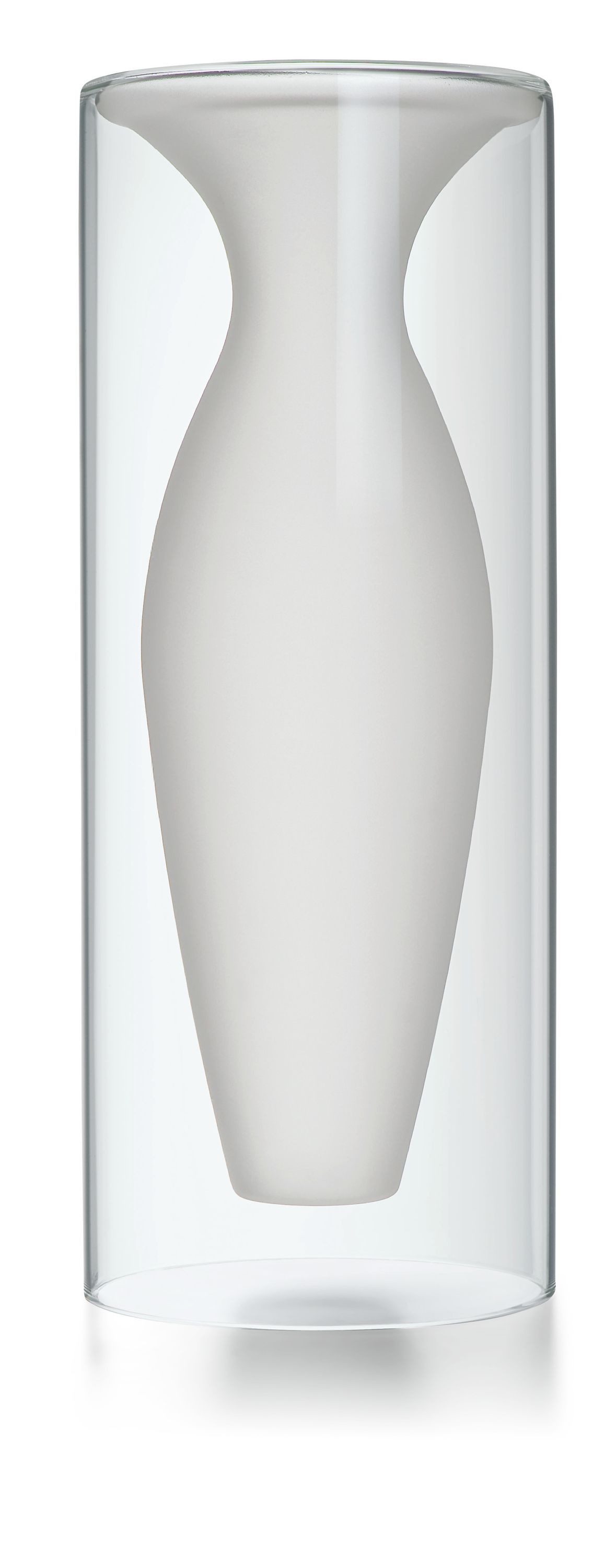 PHILIPPI Dekovase, Glas, mundgeblasen in Glasröhre