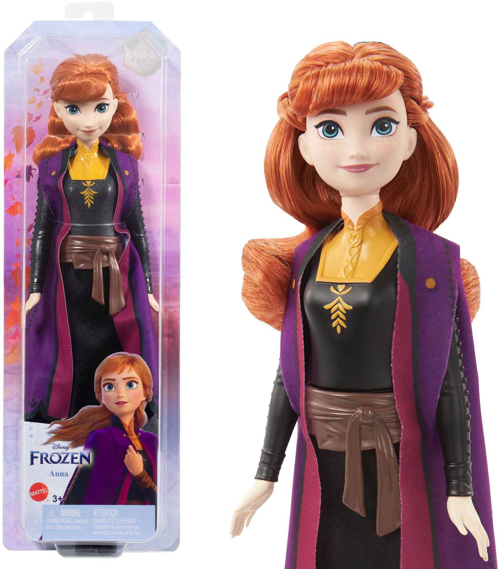 Mattel® Anziehpuppe Disney Die Eiskönigin, Anna (Outfit Film 2), inklusive Accessoires