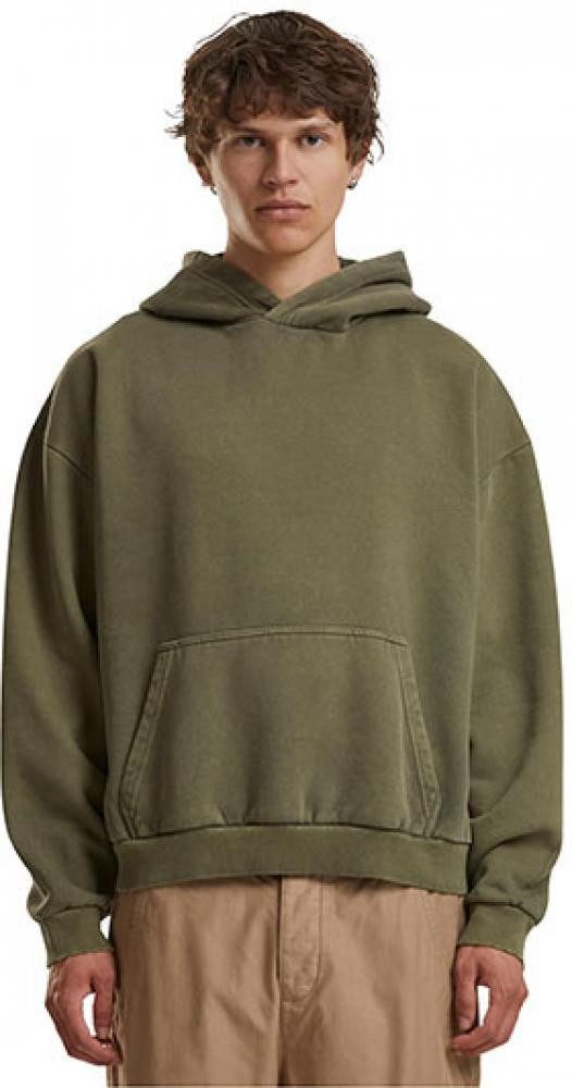 Build Your Brand Kapuzenpullover Vintage Heavy Hoodie Herren Kapuzenpullover