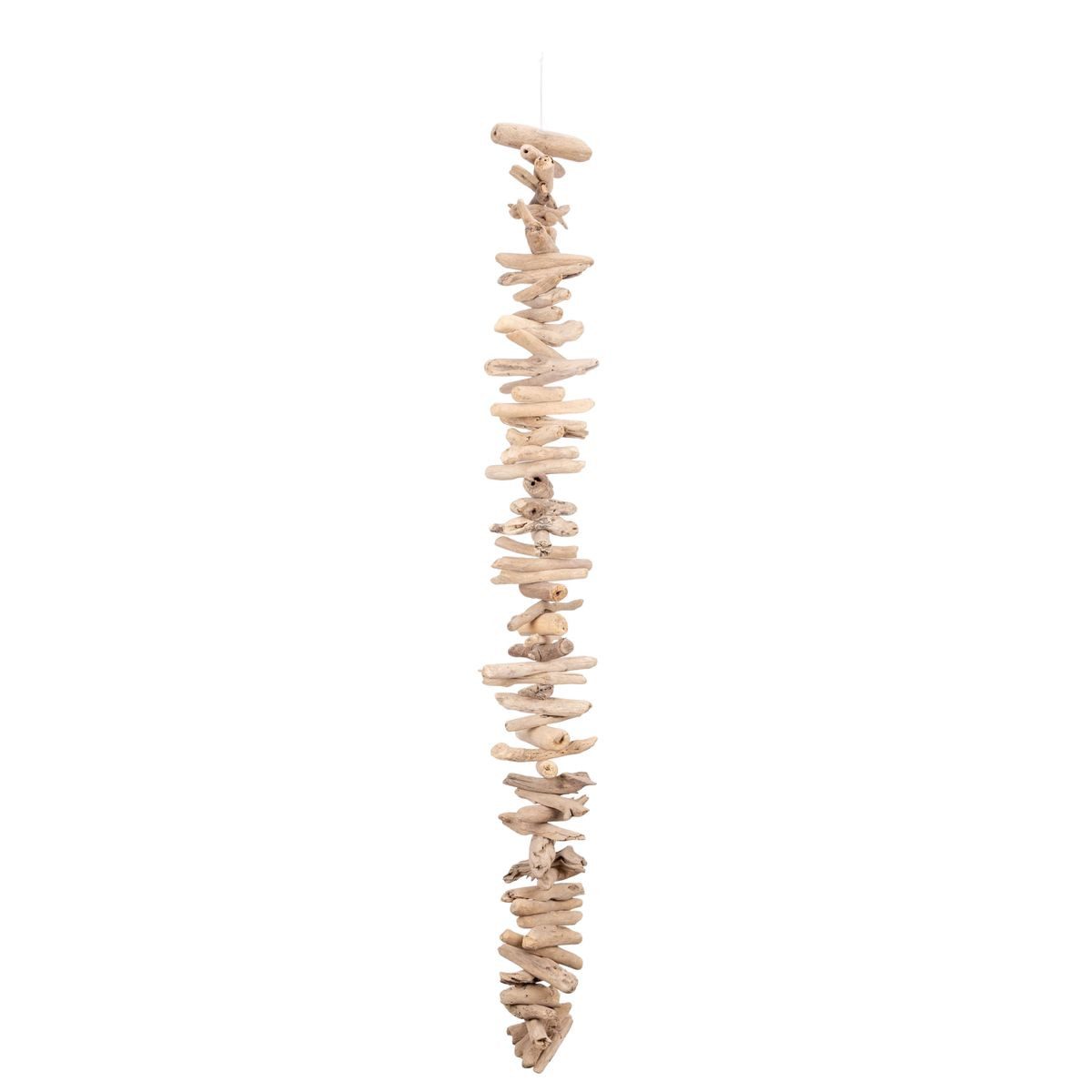 NaDeco Bastelnaturmaterial Treibholzkette Natur 100cm Schwemmholzgirlande aus Driftwood