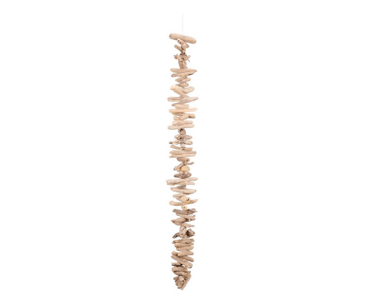 NaDeco Bastelnaturmaterial Treibholzkette Natur 100cm Schwemmholzgirlande aus Driftwood
