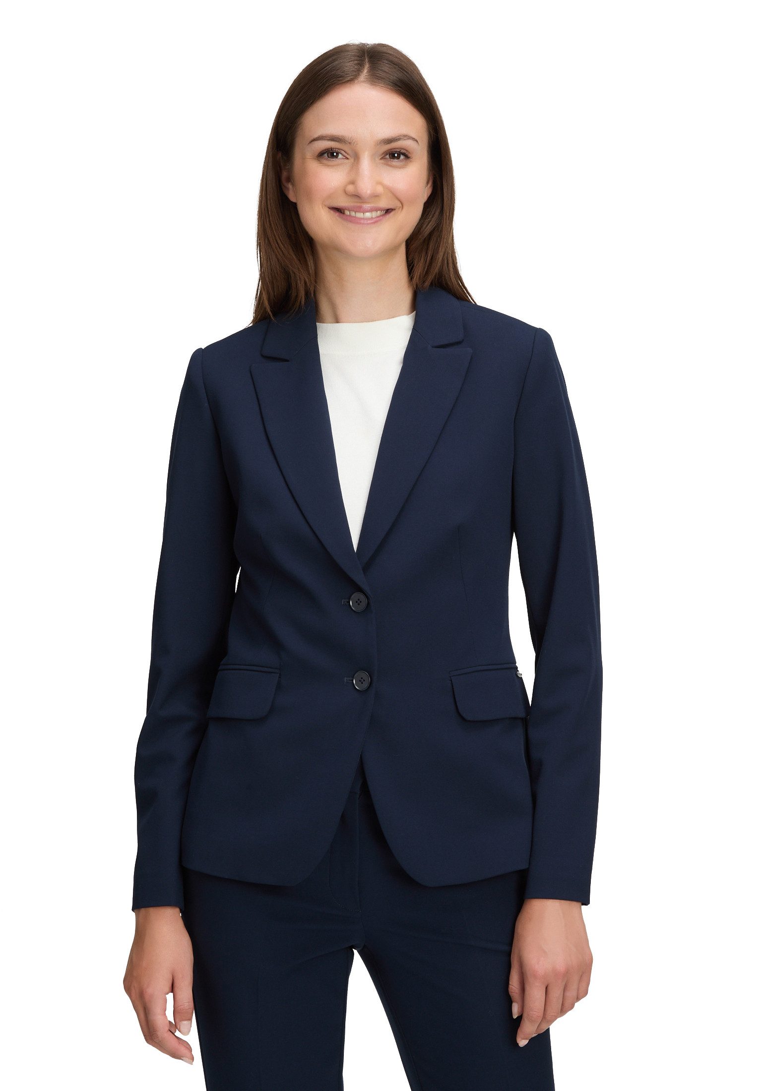 Betty&Co Longblazer Damen Klassischer Blazer mit günstig online kaufen