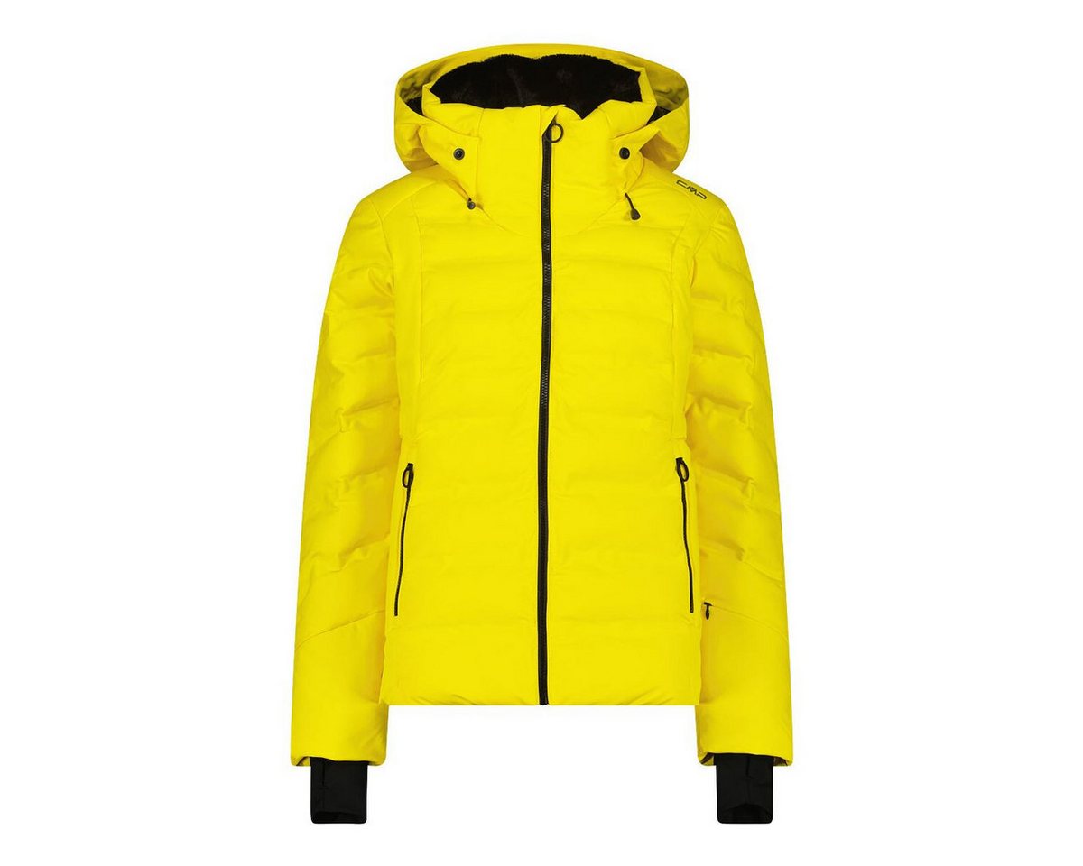 CMP Skijacke Woman Ski Ski Jacket FIX Hood Vielseitige Damenjacke mit hoher Atmungsaktivität und Wetterschutz