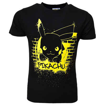 POKÉMON T-Shirt »Pikachu« Jungen Kurzarmshirt Gr. 110-152 cm