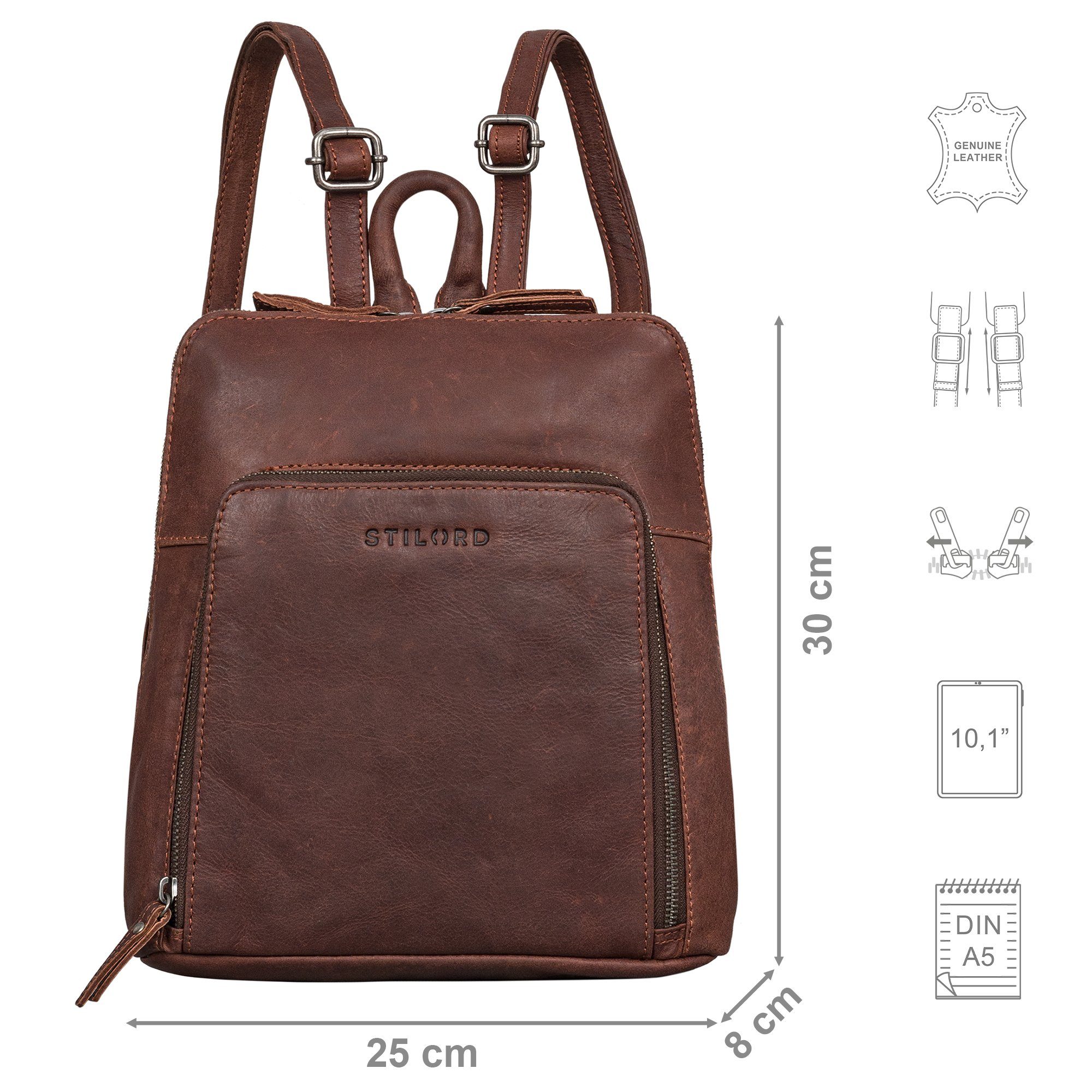 STILORD Cityrucksack "Sally" Vintage Rucksack Damen günstig online kaufen