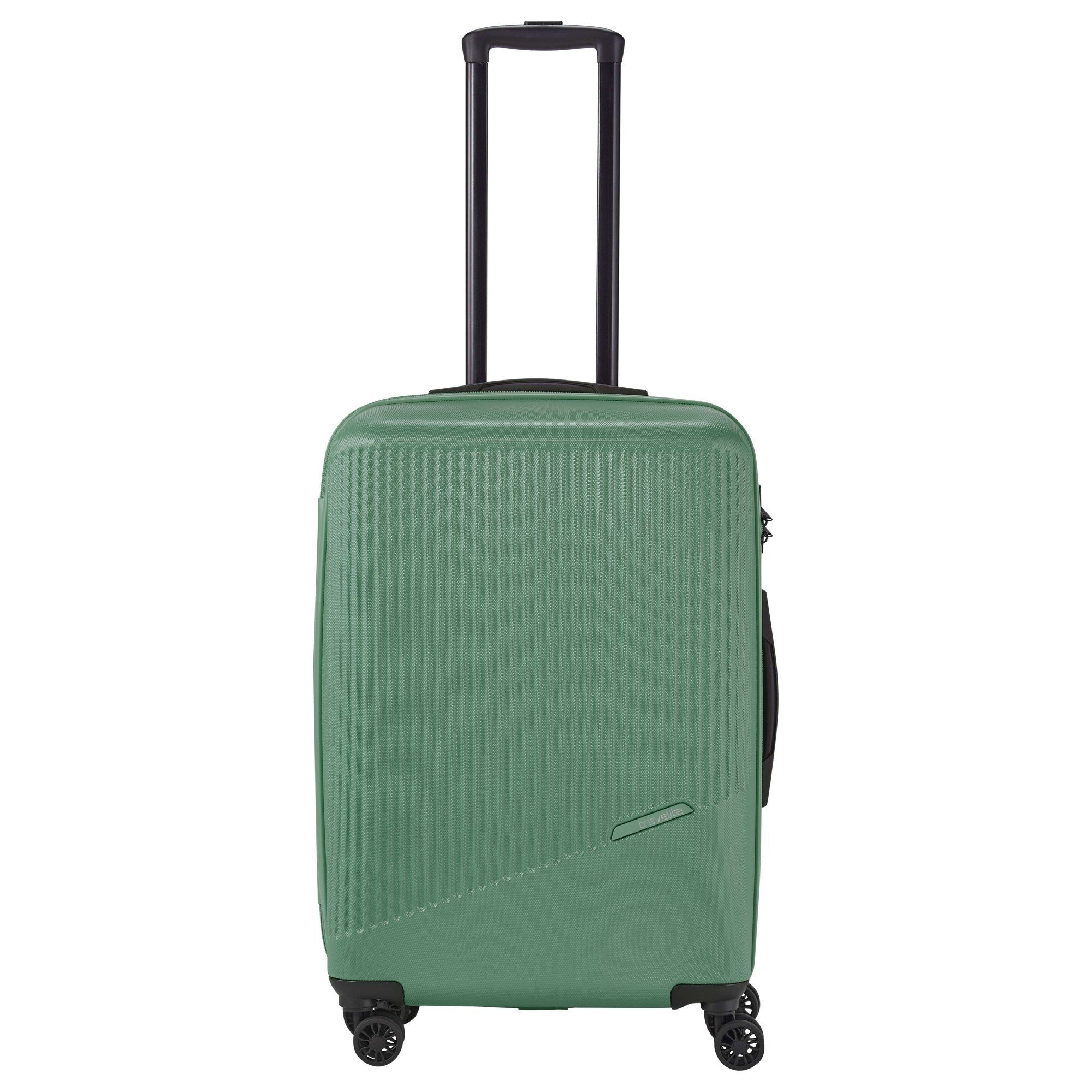 travelite Trolley Bali - 4-Rollen-Trolley M 67 cm, 4 Rollen grün