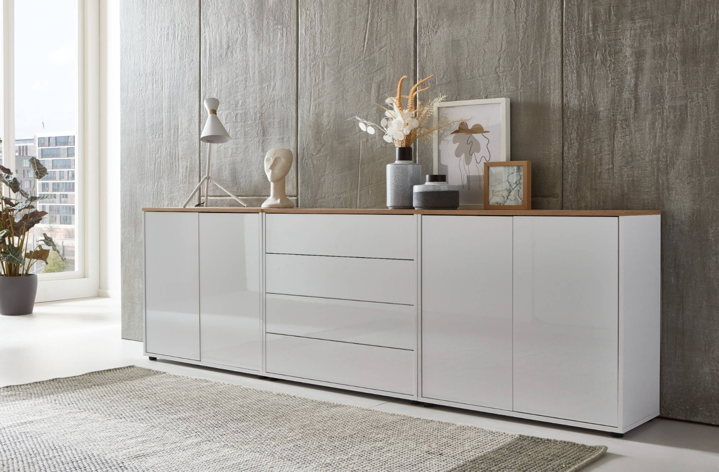 BMG Möbel Sideboard Mailand Set 5 günstig online kaufen