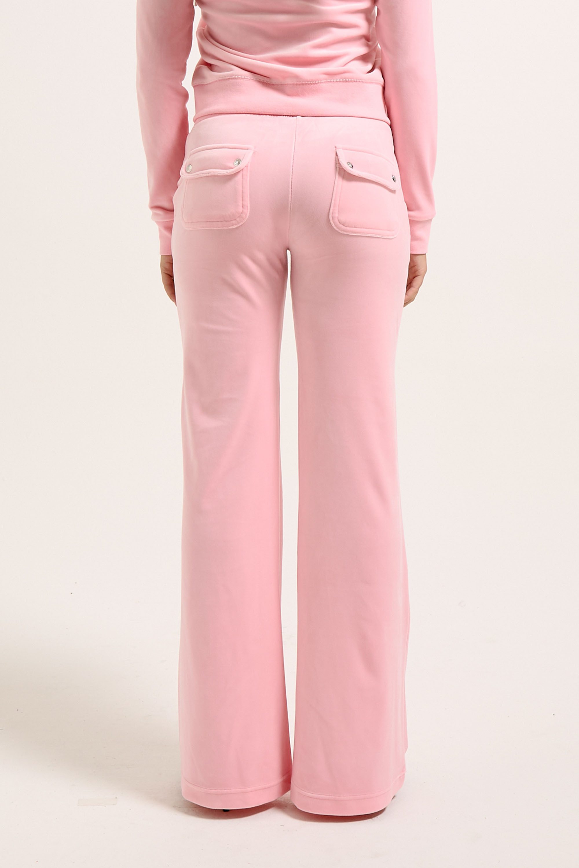 Juicy Couture Sweathose DEL RAY TRACK PANTS Damen Trainingshose Damen, Sweathose, Velour, Jogginghose mit Glitzer, Sale