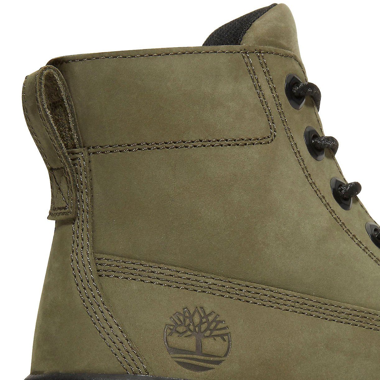 Timberland Greyfield Leather Boot Schnürboots oliv