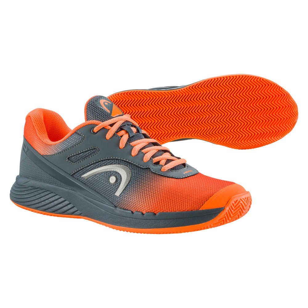 Head HEAD Sprint Evo 2.0 Clay Men Tennisschuhe Herren dark grey-neon orange Tennisschuh