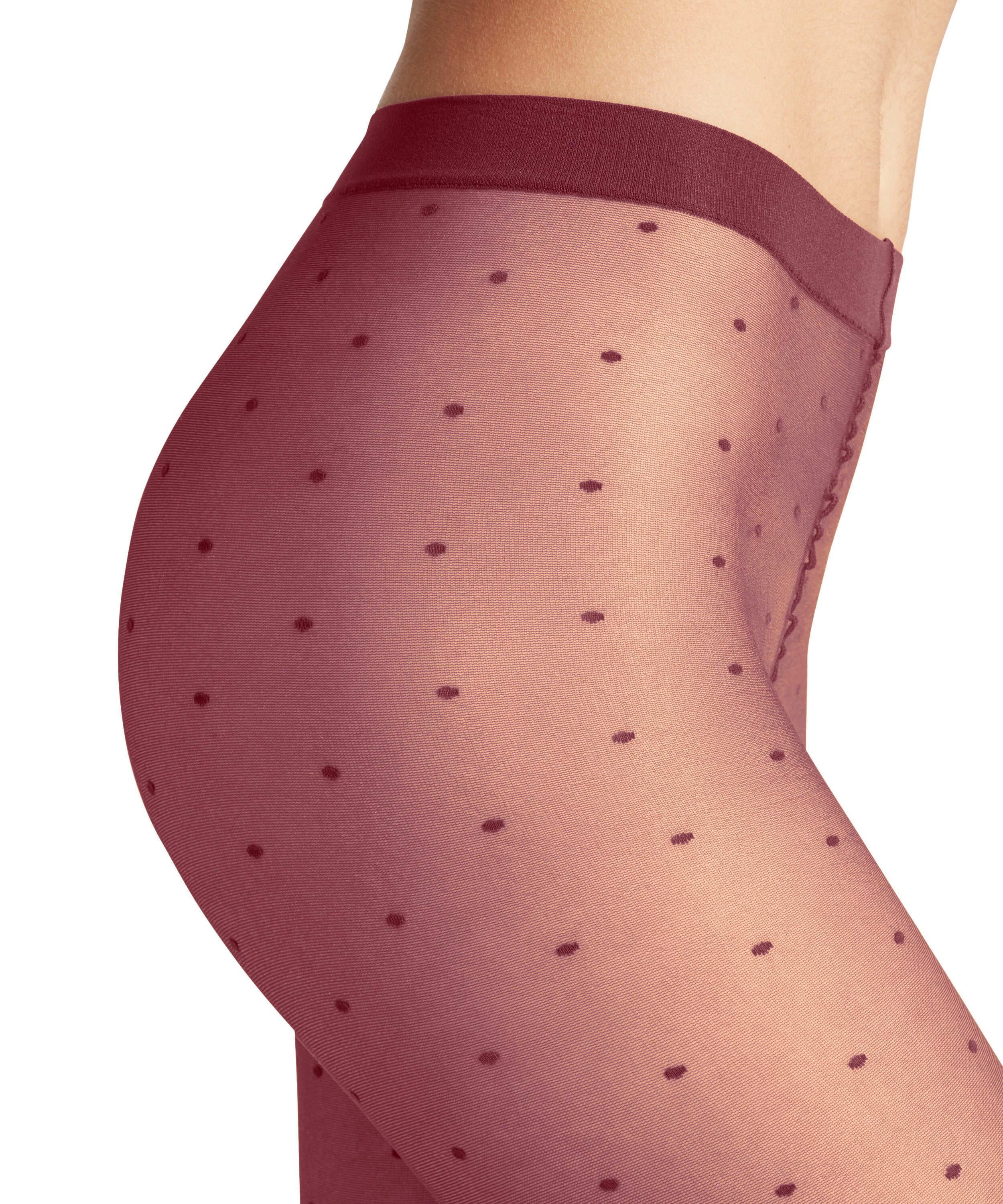 FALKE Feinstrumpfhose FALKE Dot 15 Damen 15 DEN (1 St) transparent mit zarten Tupfen – Bild 4 von 5
