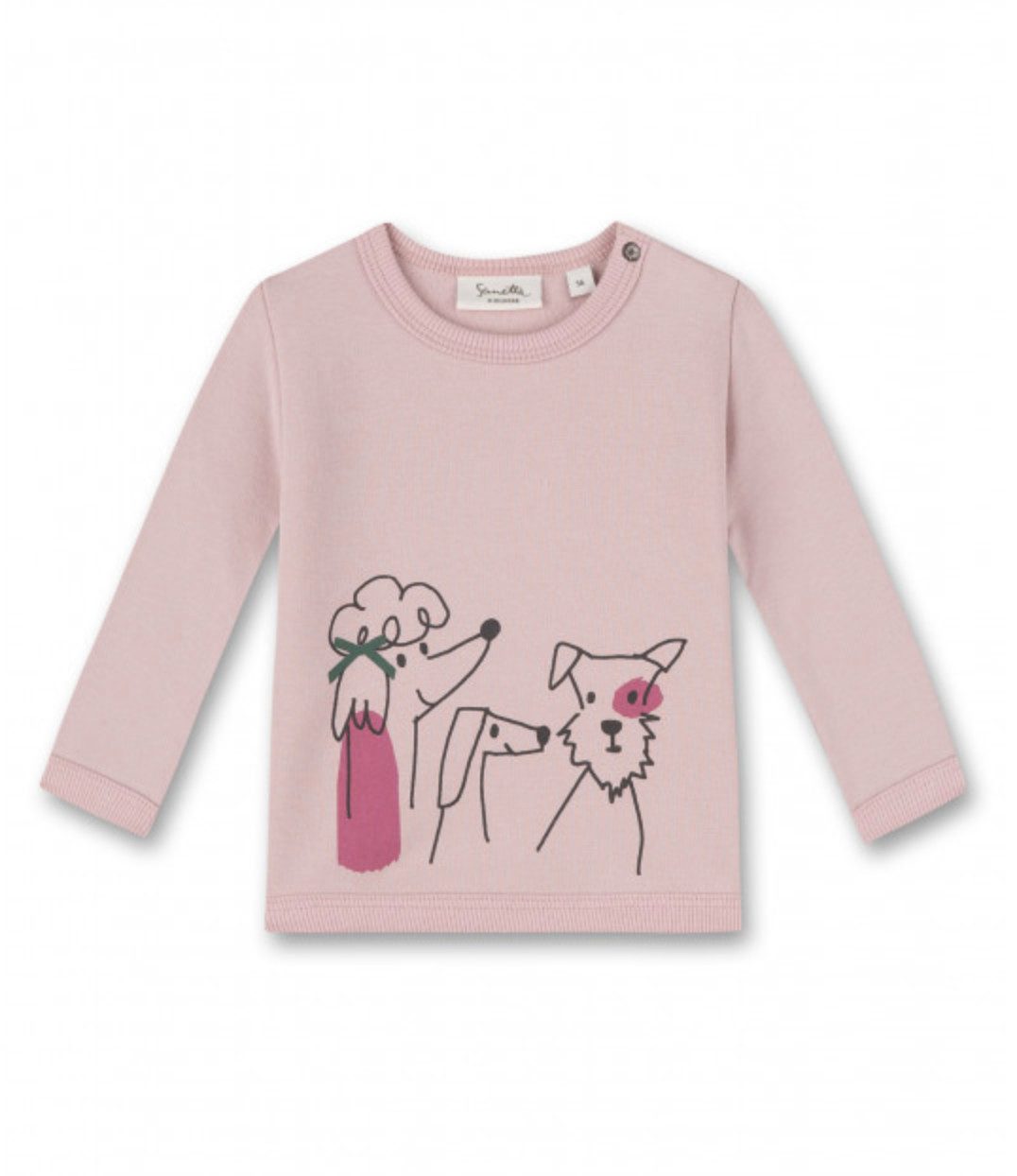 Sanetta Sweater Baby Sweatshirt innen angeraut 100% Baumwolle