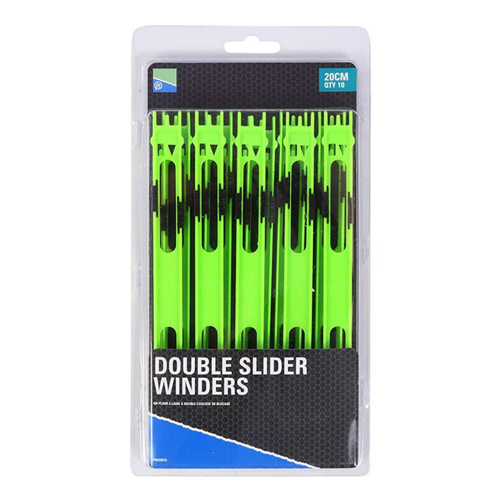 Preston Innovations Stipphaken Double Slider Winders - 20cm Green